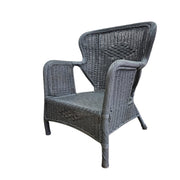 Timeless 20th Century Lloyd Loom Weathered Wicker Chair