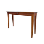 Vintage-Inspired Minimalist Wooden Console Table