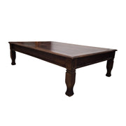 Dark Wood Rectangular Coffee Table