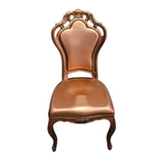Baroque Rose Gold Opulence Dining and Accent Chair