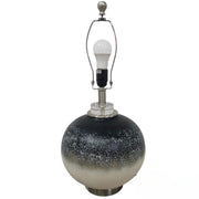 Textured Ombre Ceramic Spherical Table Lamp