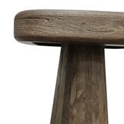 Rustic Mushroom Solid Wood Side Table