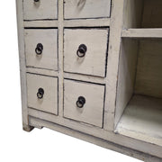 Rustic Distressed Wooden TV Console