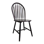 Classic Dark Finish Windsor Dining Chair