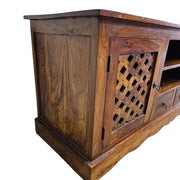 Rustic Artisan Solid Wood TV Media Console