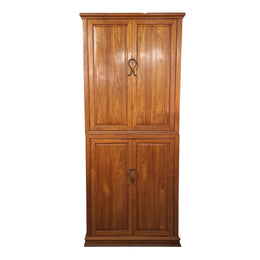 Wooden Storage Cabinet with Double Doors