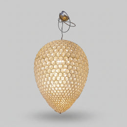 Al Salhiya Lighting Retro Style Crystal Teardrop Pendant Chandelier