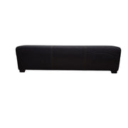 Modern Upholstered Bench with Vertical Stitching