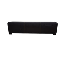 Modern Upholstered Bench with Vertical Stitching
