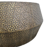 Home Center Blondell Metal Top Coffee Table