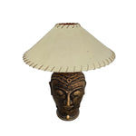 Vintage Golden Buddha Table Lamp from the Philippines