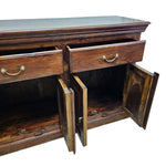 Grand Colonial Solid Wood Apothecary Sideboard