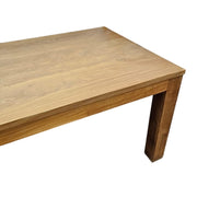 The Tuli Table: Handcrafted Solid Natural Teak Dining Centerpiece