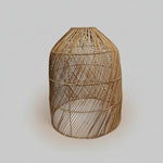 Ainslee Vintage Style Natural Rattan Light Pendant Shade