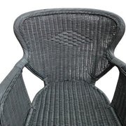 Timeless 20th Century Lloyd Loom Weathered Wicker Chair
