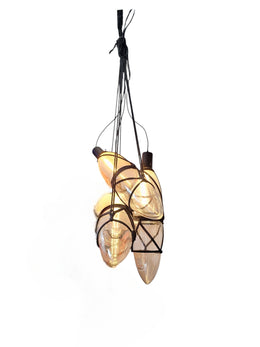 BOOMA Handblown Glass Pendant Cluster Lights