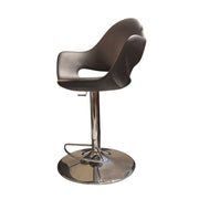 Black Scoop Bar Stool