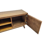 Home Center Mid-Century Style Wooden TV Console