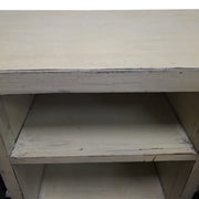 Rustic Distressed Wooden TV Console