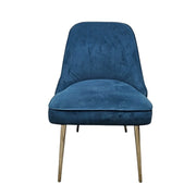 Chic West Elm Mid-Century Velvet Accent Chair