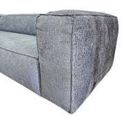 Chattels & More Contemporary Textured Fabric Plush Love 4 Seater Sofa