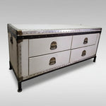 Pottery Barn Parker Industrial Trunk-Style Media Console