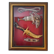 Decorative Framed Dagger Wall Art