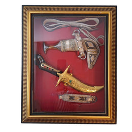 Decorative Framed Dagger Wall Art