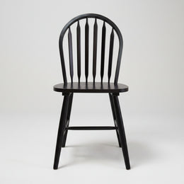 Classic Dark Finish Windsor Dining Chair