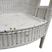 Vintage Lloyd Loom Style Kids Wicker Chair