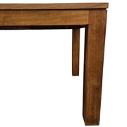 The Tuli Table: Handcrafted Solid Natural Teak Dining Centerpiece