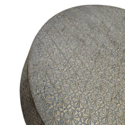 Home Center Blondell Metal Top Coffee Table
