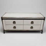 Pottery Barn Parker Industrial Trunk-Style Media Console