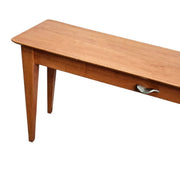 Vintage-Inspired Minimalist Wooden Console Table