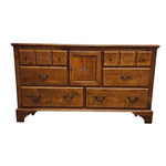 Ethan Allen Classic Country Solid Wood Star-Carved Dresser