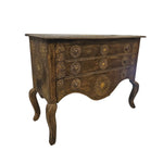THE One Indian Baroque Brass Work Chest of Drawers Dresser