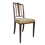 Elegant Hepplewhite-Style Inlaid Dining Chair