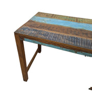 Reclaimed Wood Desk with Two Drawers