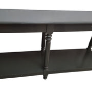 Classic Gray Console Table