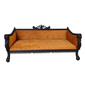 Vintage Lion Head Sofa