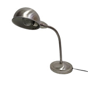 Ikea Retro Style Adjustable Brushed Chrome Gooseneck Desk Lamp