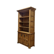 Wooden Shelf with Drawer Antique Style Lion Knob