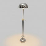 Industrial Chrome Adjustable Task Floor Lamp