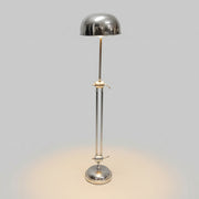 Industrial Chrome Adjustable Task Floor Lamp