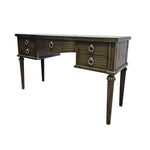 Home Center Classic Marble Top Lexington 5 Drawer Dressing Table