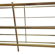West Elm Mid-Century Brass Terrace Coffee Table