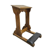 Vintage Oak Prie-Dieu Kneeler | Prayer Bench