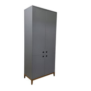 Custom-Made Modern Grey Cabinet