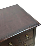 Vintage-Inspired Campaign Style Solid Wood Nightstand