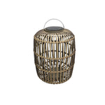 Eternelle Rustic Woven Wood Effect Solar Outdoor Lantern